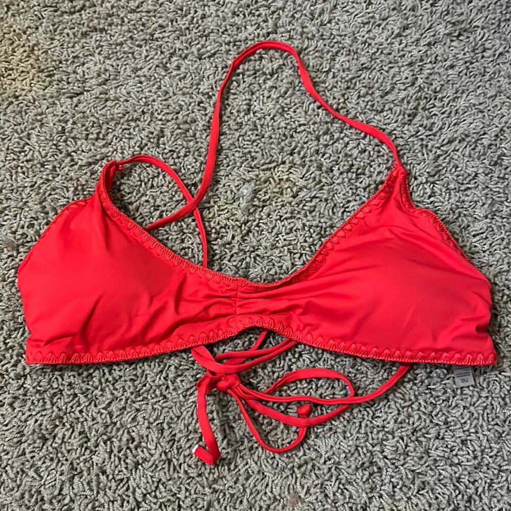 Red Bikini Top